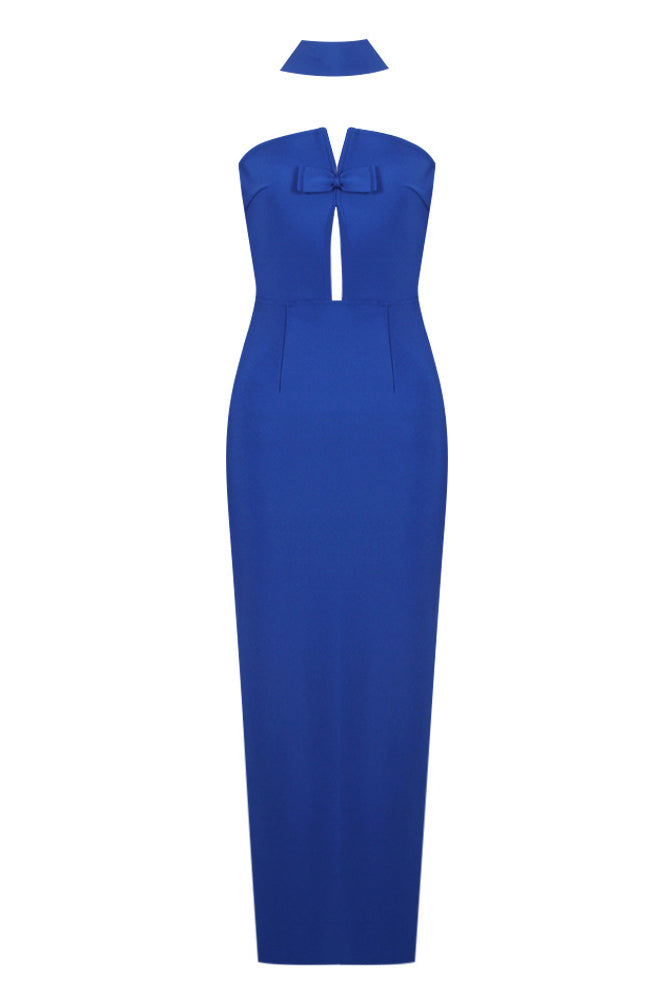 Holly Maxi Dress - Blue