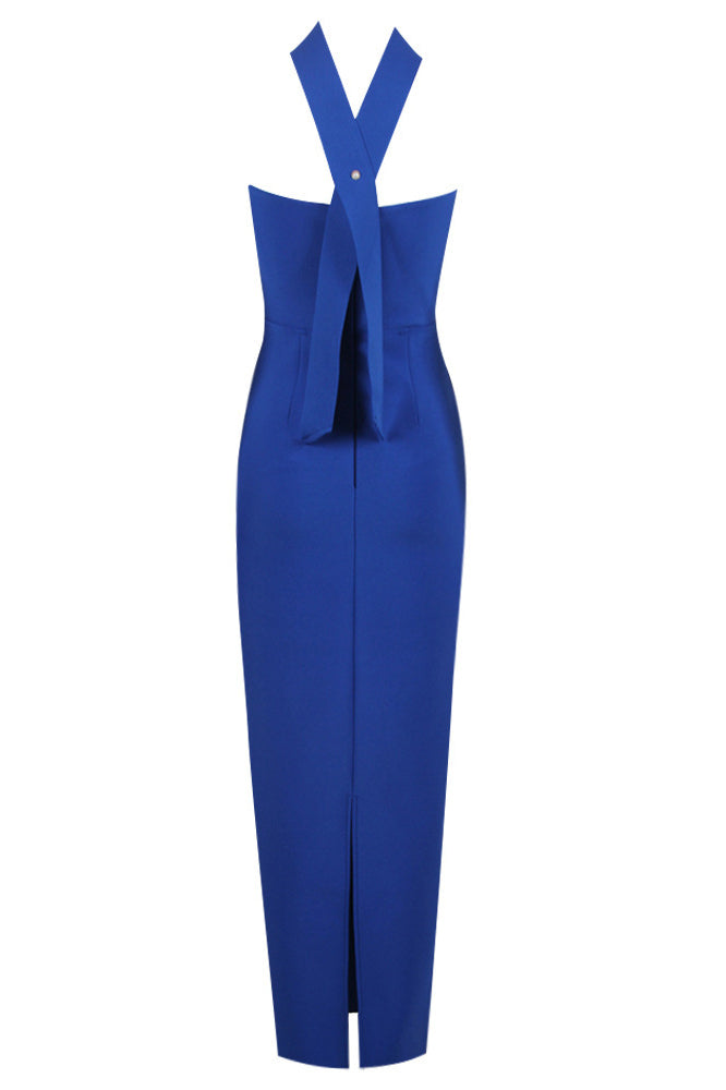 Holly Maxi Dress - Blue