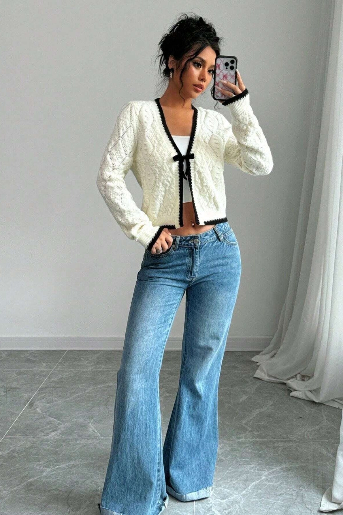 Sexy V-Neck Cardigan