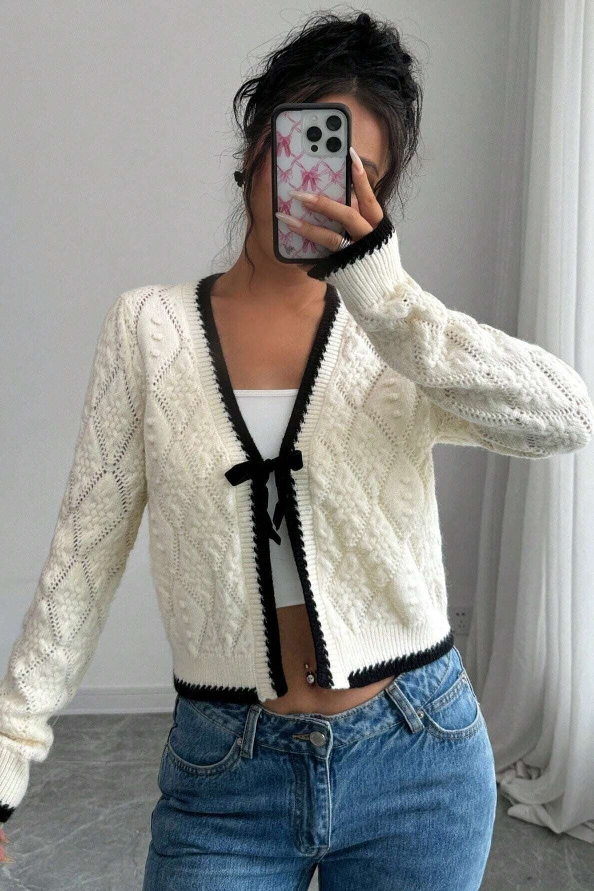 Sexy V-Neck Cardigan