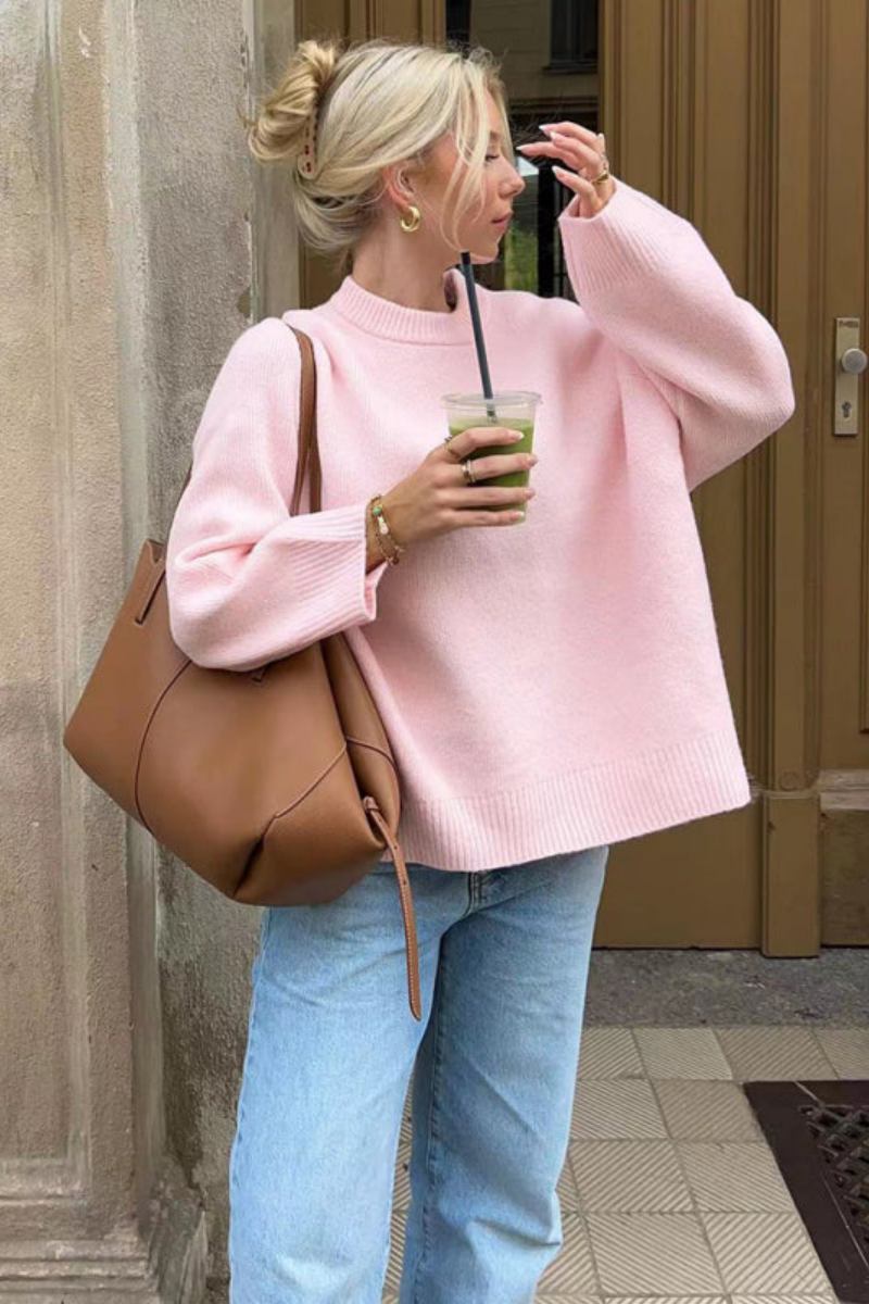 women's casual loose pullover sweater