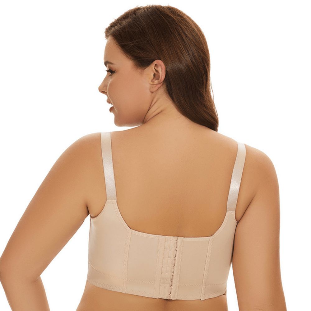 Magic Back Smoothing Push-Up Bra For Cup Size G-J