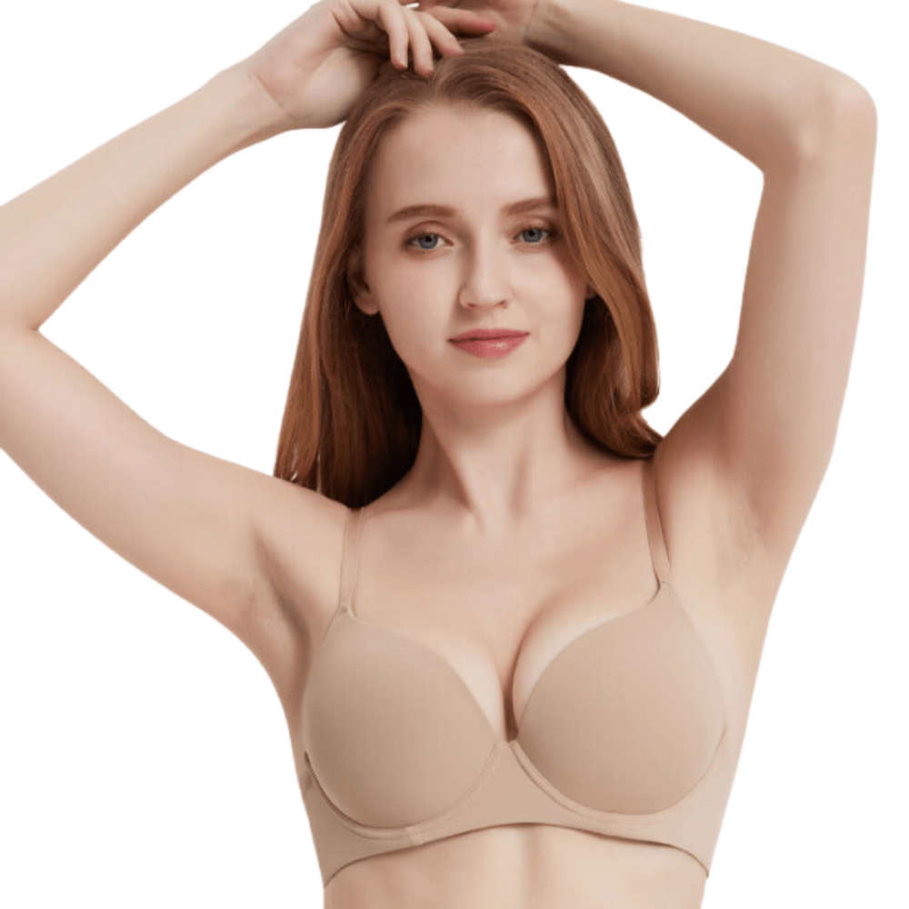 Magic Seamless Comfort Underwire Push-Up Demi Bra