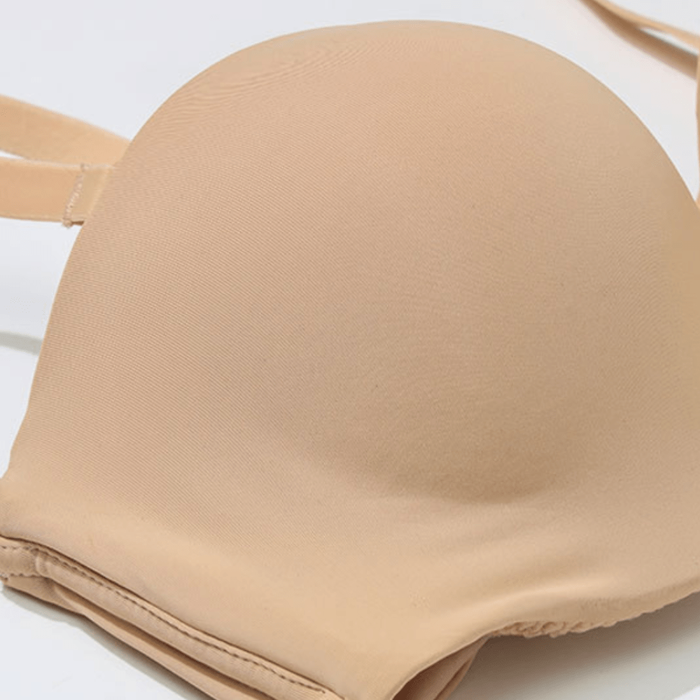 Magic Seamless Convertible Strapless Push-Up Demi Bra