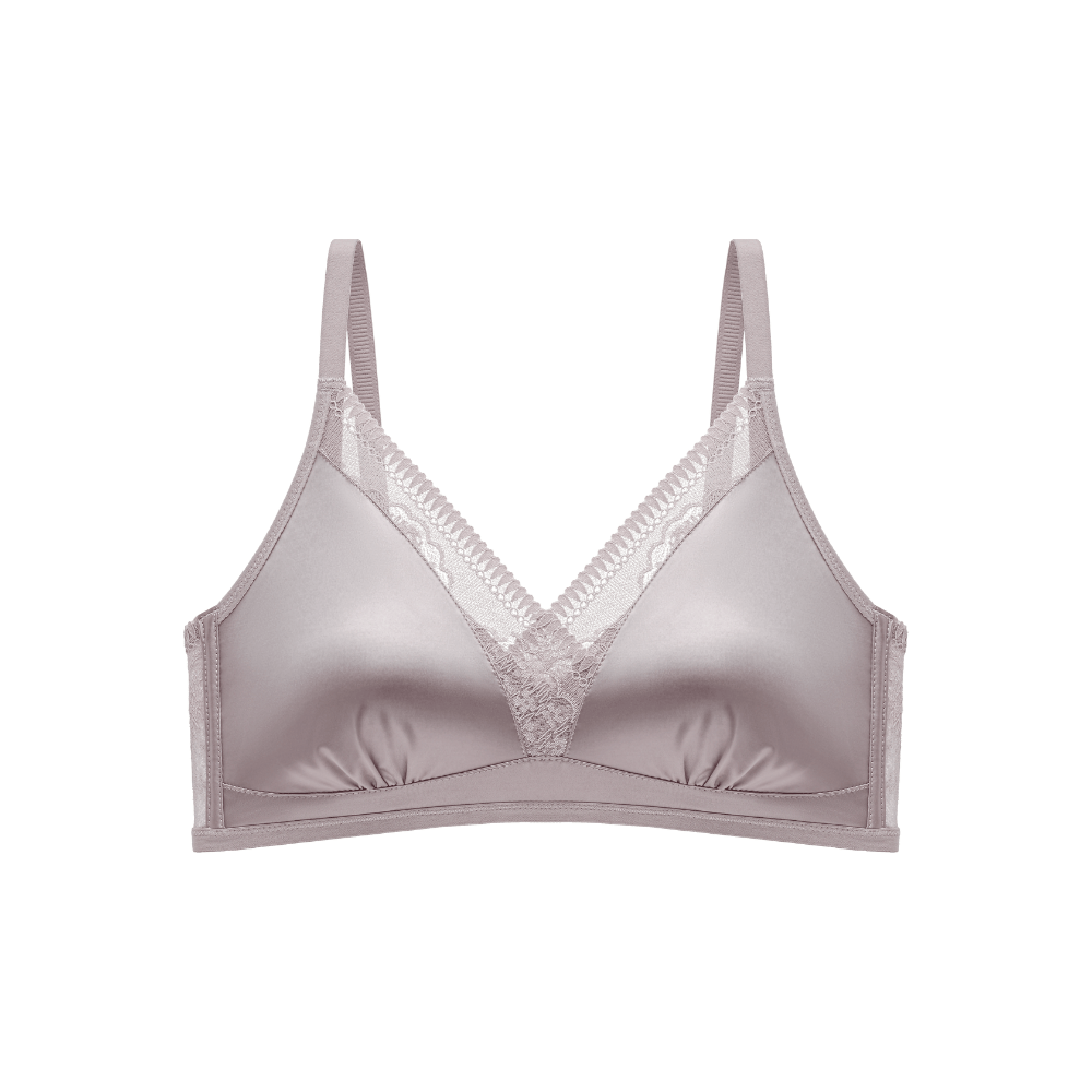 Magic Seamless Lace Silk Push-Up Bra