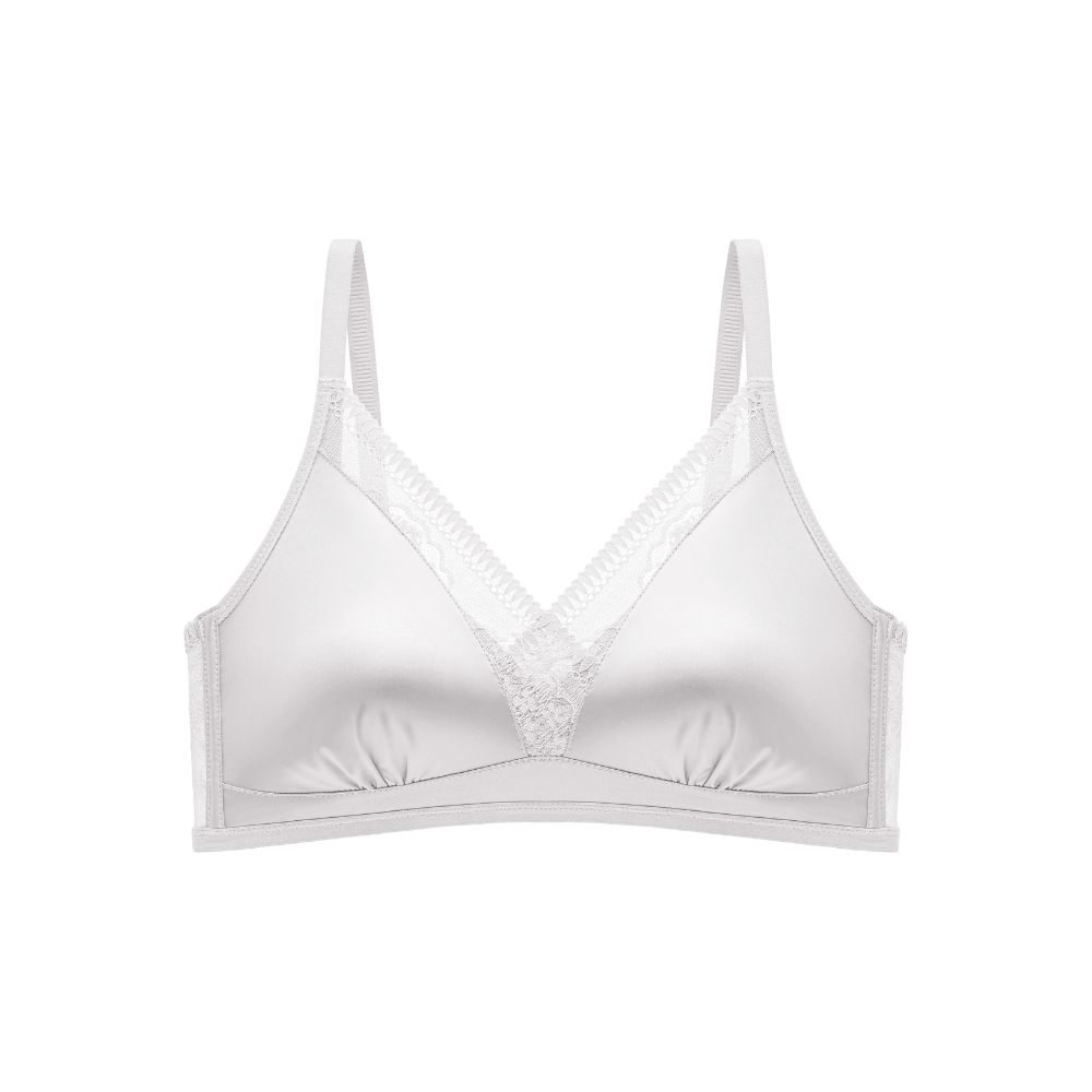 Magic Seamless Lace Silk Push-Up Bra